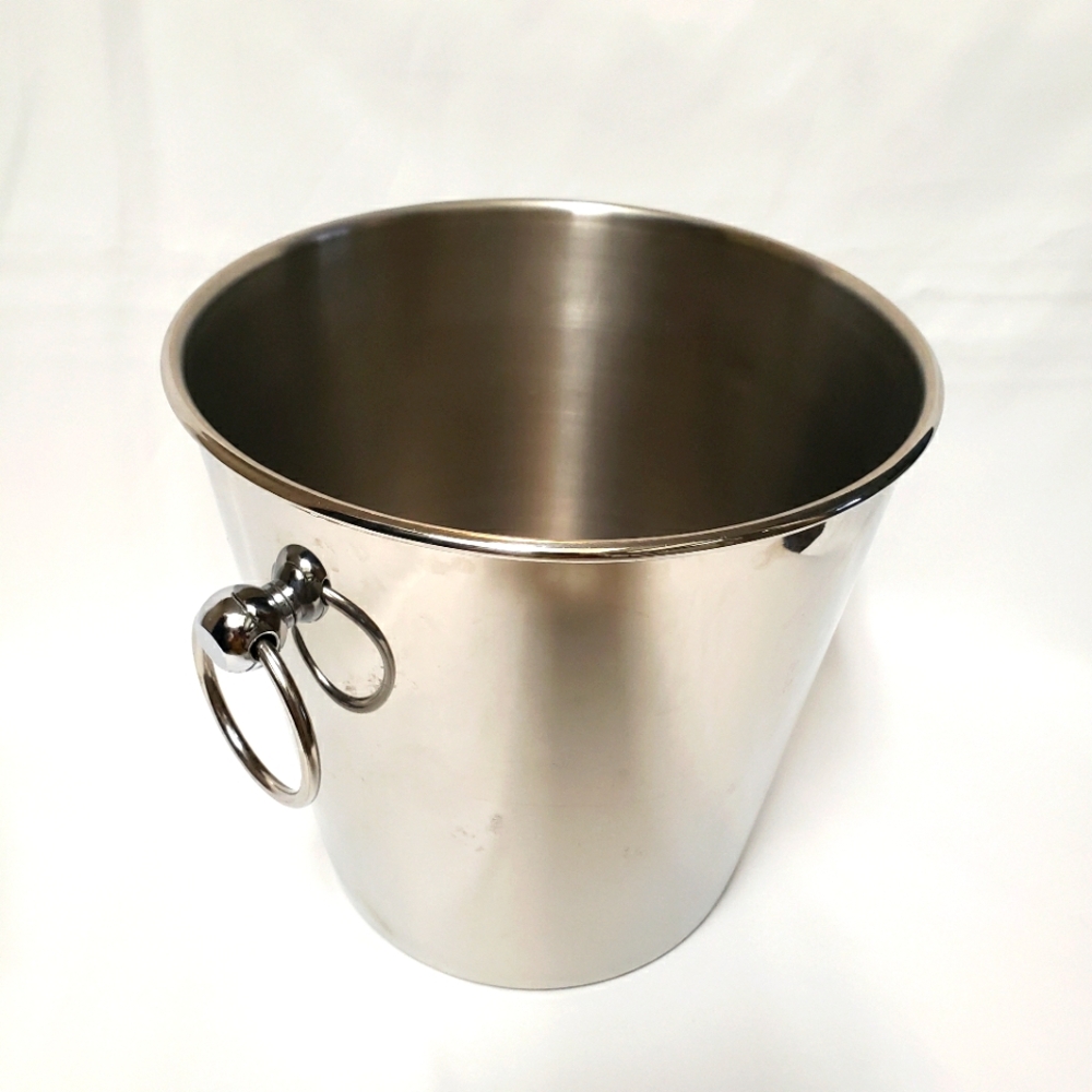 Vintage Williams Sonoma stainless steel Champagne Wine cooler ice bucket
